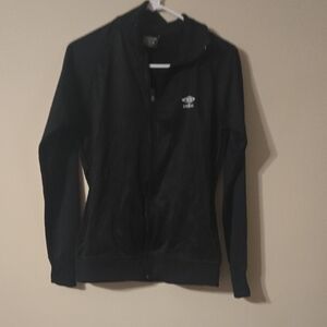 Umbro Women's Black Bomber Jacket